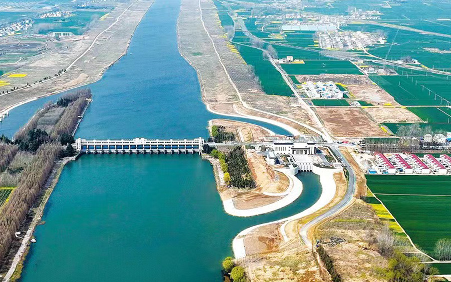 天津環(huán)宇參與建設(shè)跨區(qū)域重大引調(diào)水工程引江濟淮項目